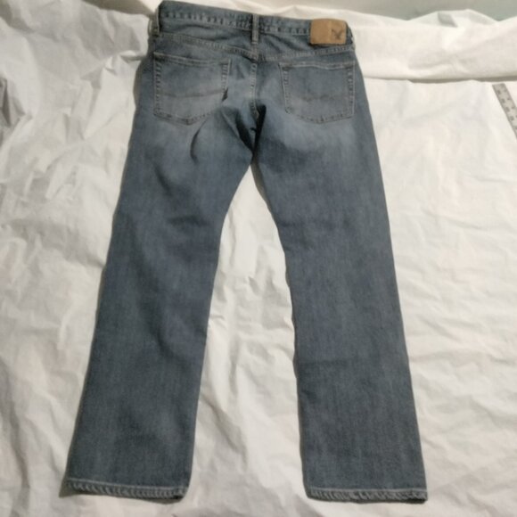 American Eagle Skinny Straight Jeans Men's 34x30 Blue Denim - Picture 5 of 6